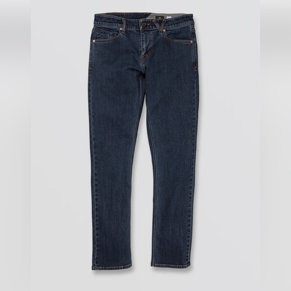 Volcolm 2x4 Dark Wash Skinny Denim Jeans Size 30 - Picture 1 of 9